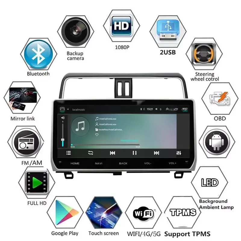 Toyota Prado Fj150 Interior Conversion Tab 4/64 2008 - 2018 1