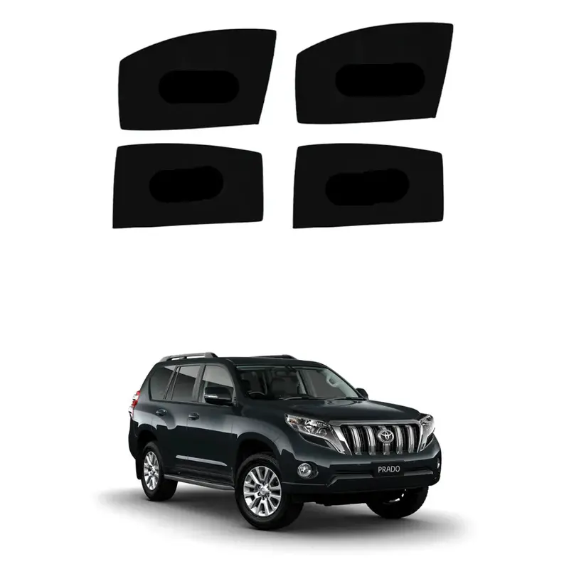 Toyota Prado Fj150 Magnetic Side Window Sunshades Model: 2009-18 1