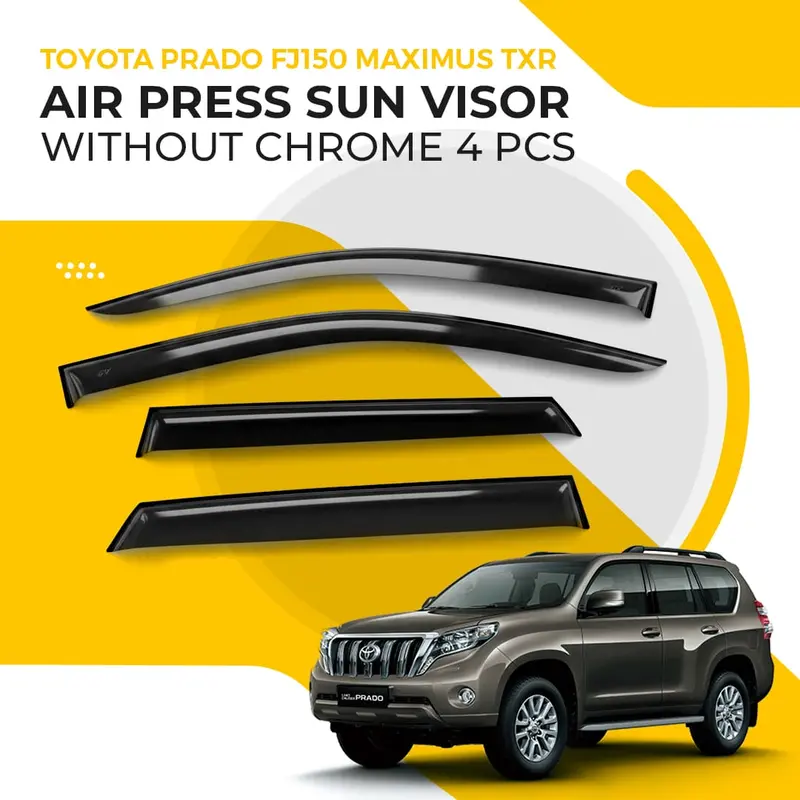 Toyota Prado Fj150 Maximus Txr Air Press Without Chrome 2009 - 2021 - Sun Visor 1