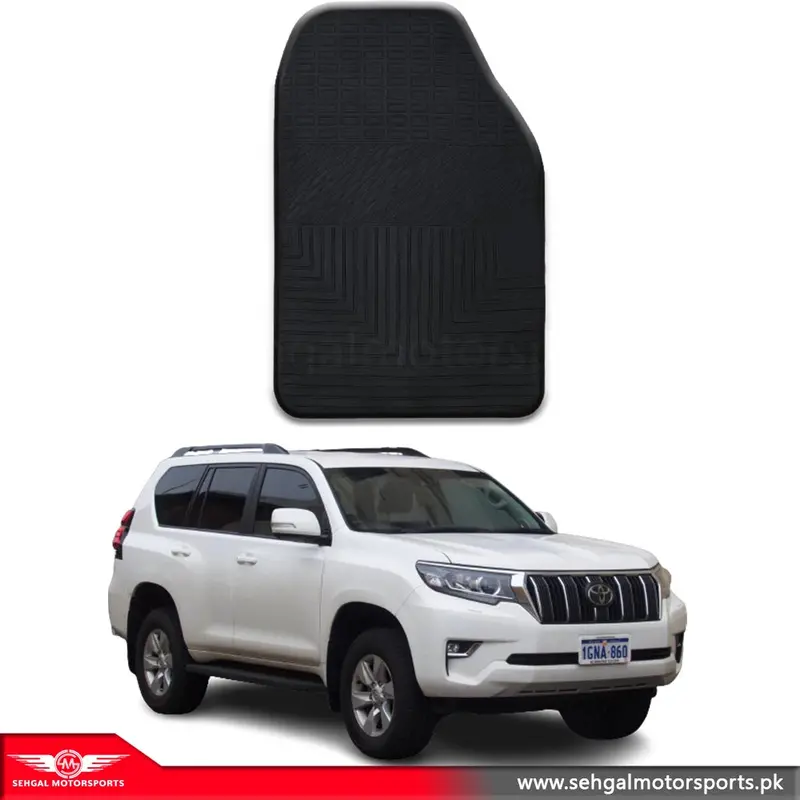 Toyota Prado Fj150 Rubber Floor Mat Black Model 2014-2023 1