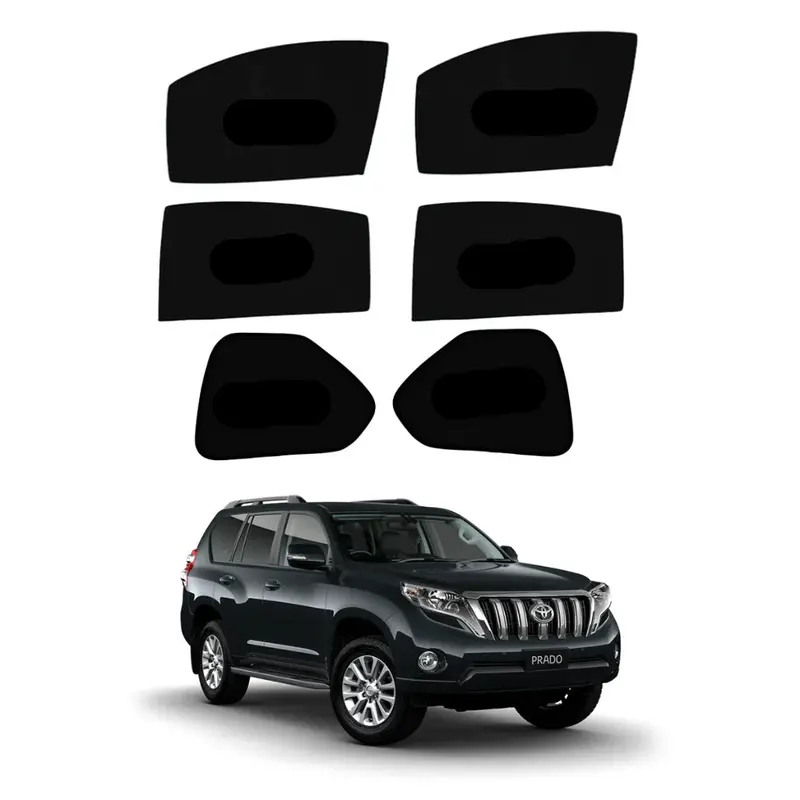 Toyota Prado Fj150 Side Sunshade (6Pcs) Model 2010-2018 1