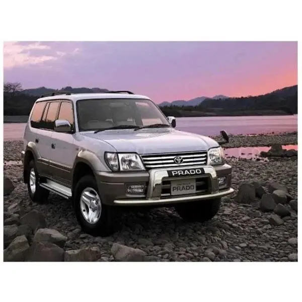 Toyota Prado Fj90 Bull Bar (Abs) Silver Model: 1996-2002 1