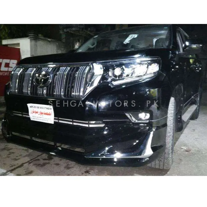 Toyota Prado Front Body Kit Modellista Black 1 Pc 2018 - 2022 - Fj150 Front Bodykit 2