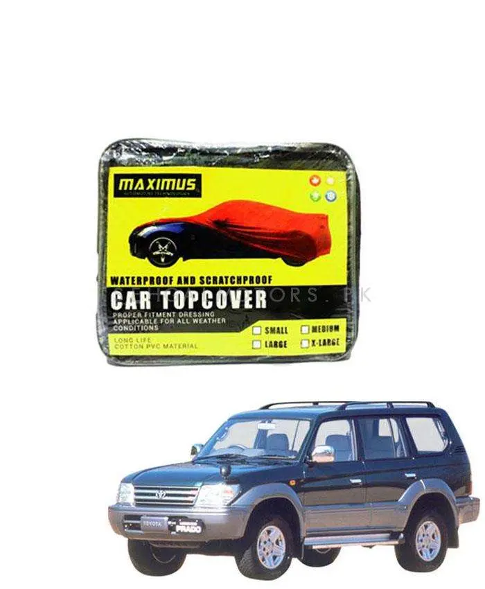 Toyota Prado Maximus Non Woven Top Cover 1996 - 2005 - - Scratchproof And Waterproof - Without Belt 1
