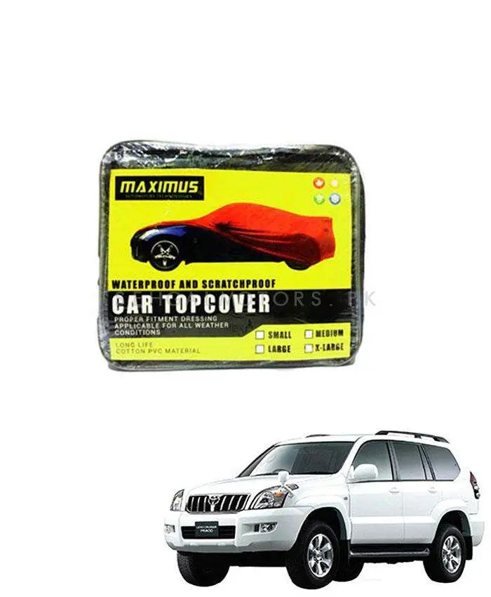 Toyota Prado Maximus Non Woven Top Cover 2002 - 2009 - - Scratchproof And Waterproof - Without Belt 1