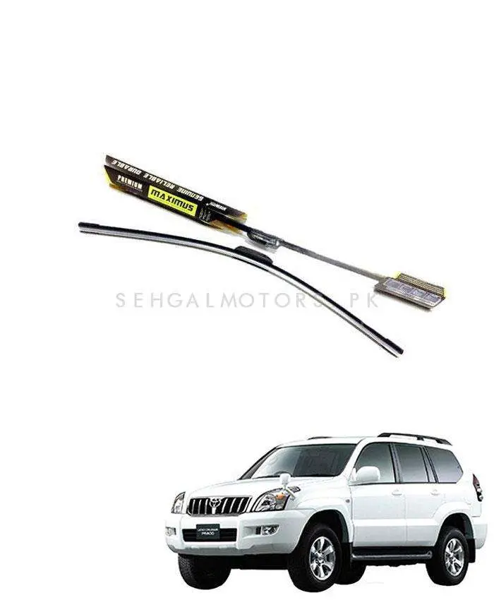 Toyota Prado Maximus Premium Silicone Wiper Blades 2002 - 2009 1