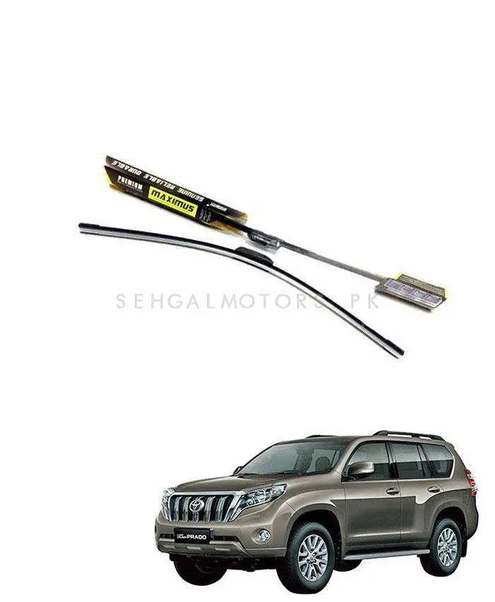 Toyota Prado Maximus Premium Silicone Wiper Blades 2009 - 2021 1