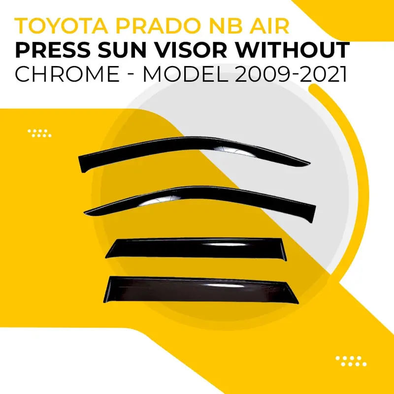 Toyota Prado Nb Air Press Sun Visor Without Chrome 2009 - 2021 1