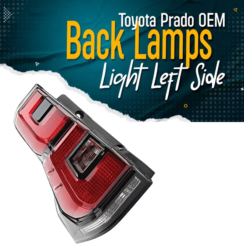 Toyota Prado Oem Back Lamps Light Left Side 2009 - 2024 2