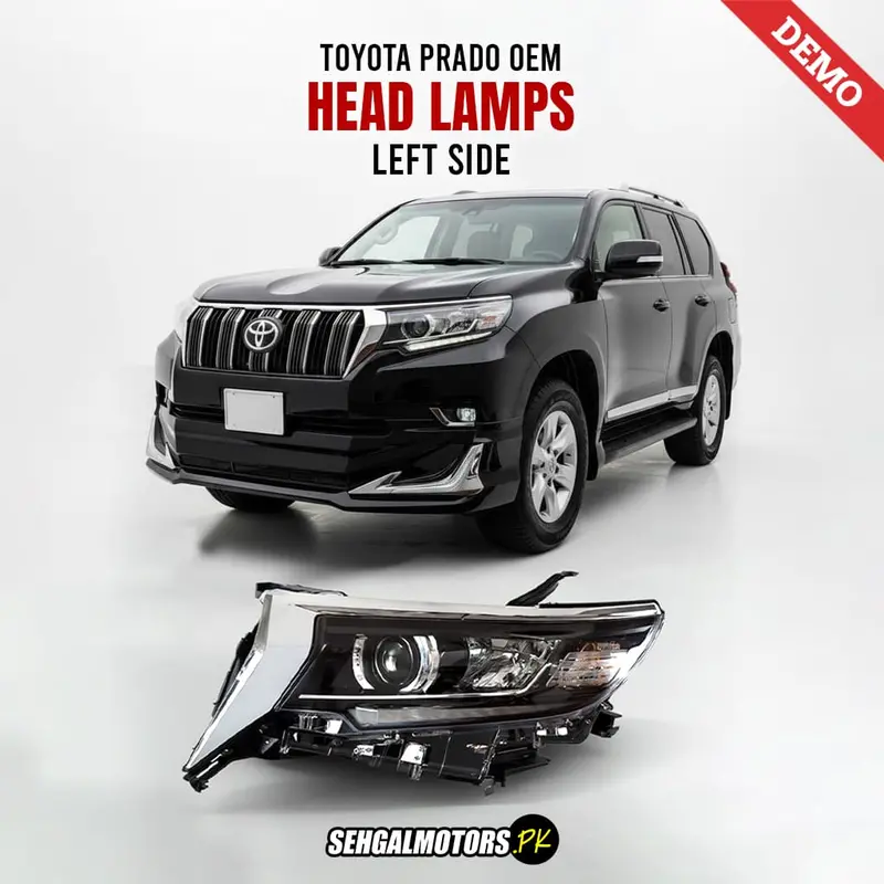 Toyota Prado Oem Head Lamps Left Side 2009 - 2024 1