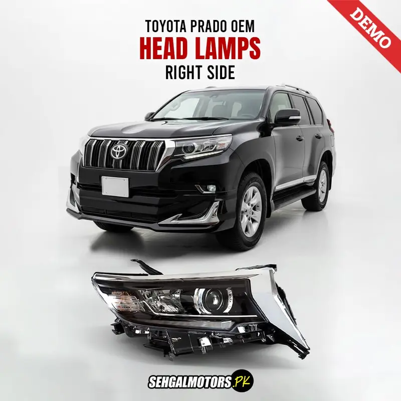 Toyota Prado Oem Head Lamps Right Side 2009 - 2024 1