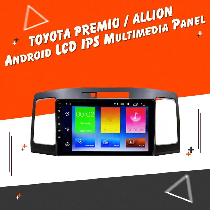 Toyota Premio / Allion Android Lcd Black 9 Inches 1