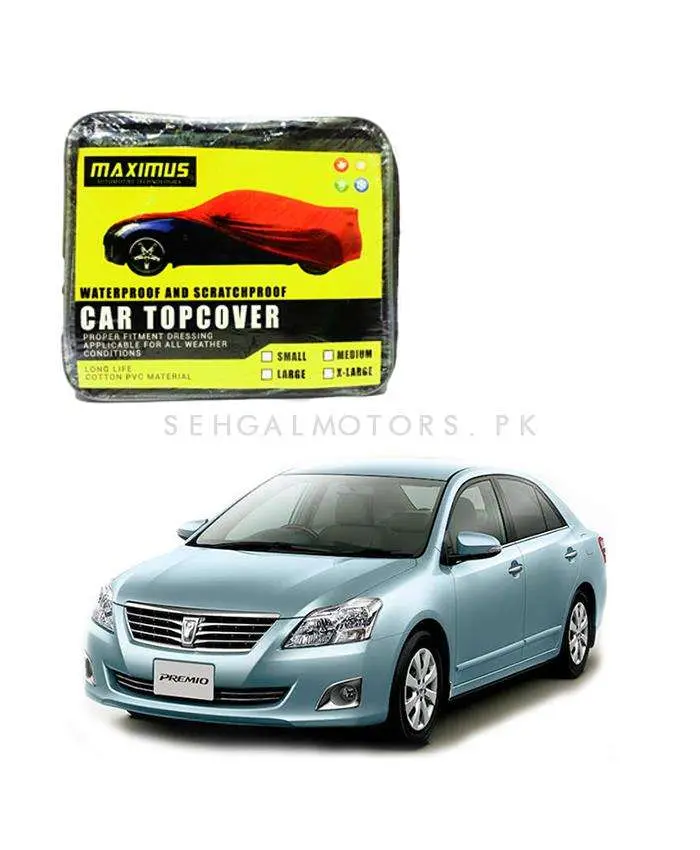 Toyota Premio Maximus Non Woven Top Cover 2007 - 2018 - - Scratchproof And Waterproof - Without Belt 1