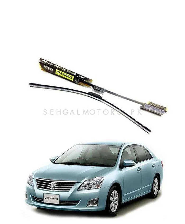 Toyota Premio Maximus Premium Silicone Wiper Blades 2007 - 2017 1