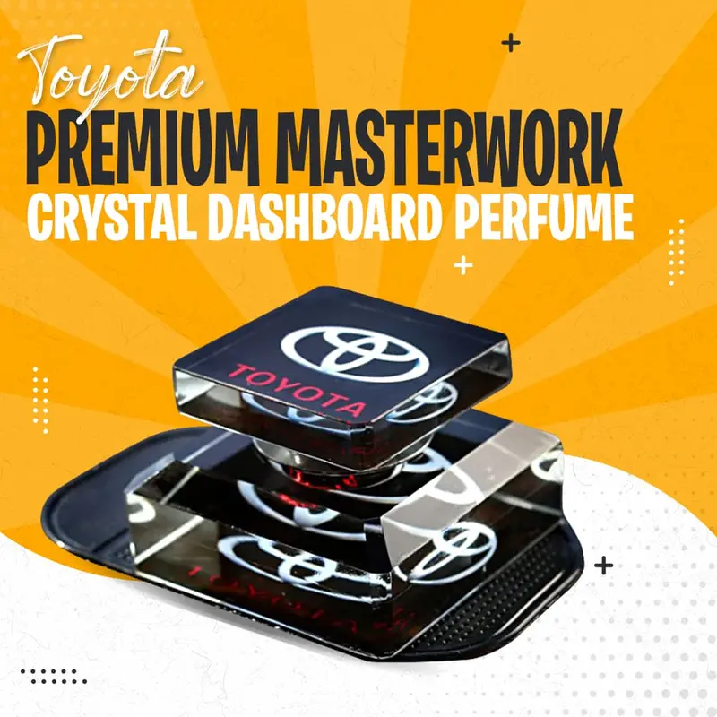 Toyota Premium Masterwork Crystal Dashboard Perfume 1