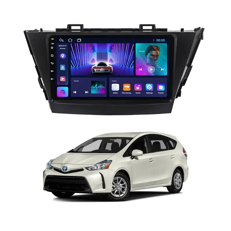 Toyota Prius Alpha Android Panel 1+16Gb Model 2012-2015 1