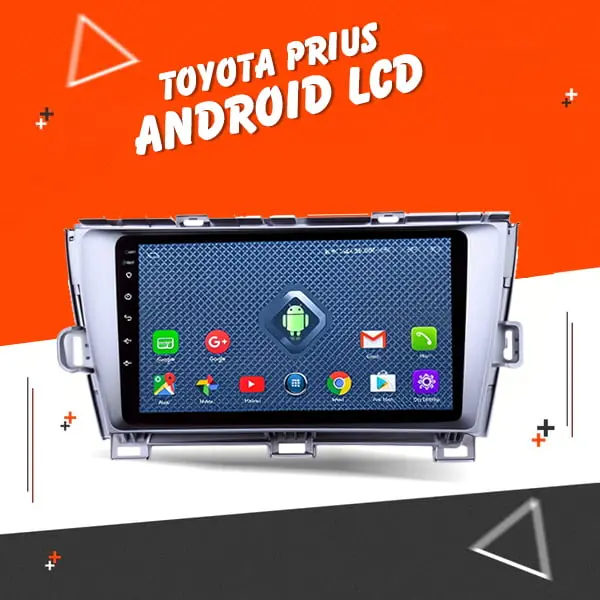 Toyota Prius Android Lcd Silver 9 Inches 2009-2018 - Version 2 1