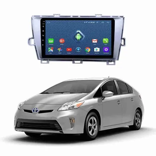 Toyota Prius Android Lcd Silver 9 Inches 2009-2018 - Version 2 2