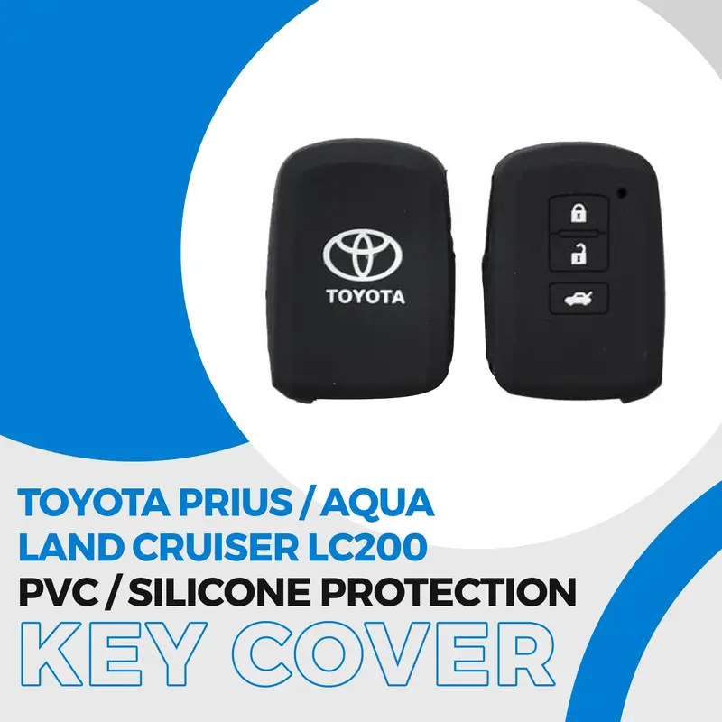 Toyota Prius / Aqua / Land Cruiser Lc200 Pvc Silicone Key Cover 1