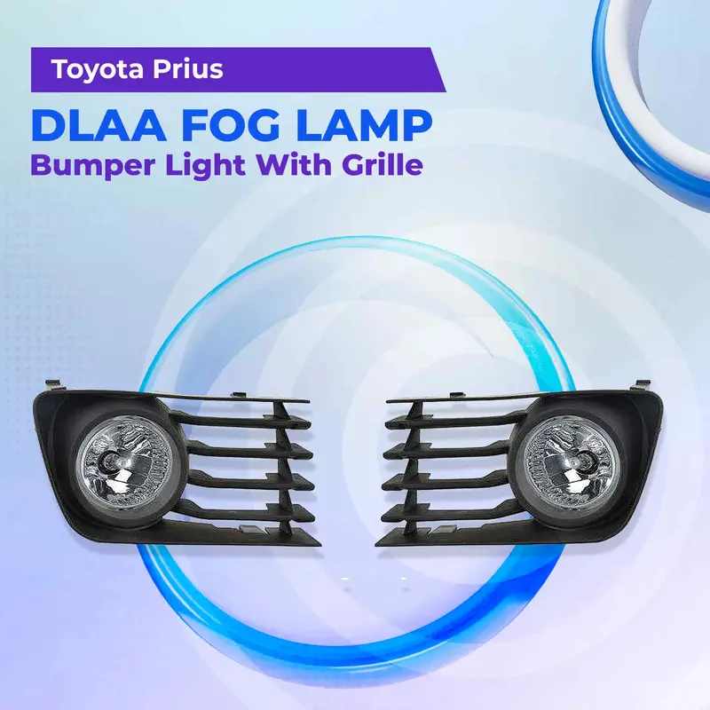 Toyota Prius Dlaa Fog Lamps Bumper Light With Grille Mode 2003 - 2009 - Ty738 1