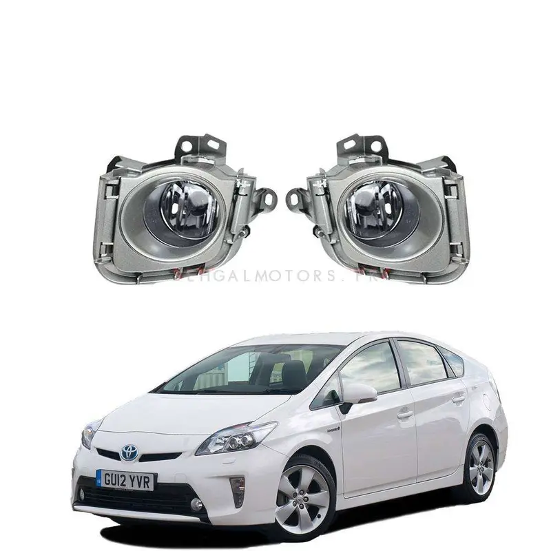Toyota Prius Dlaa Fog Lamps Bumper Light Without Chrome 2009 - 2015 2
