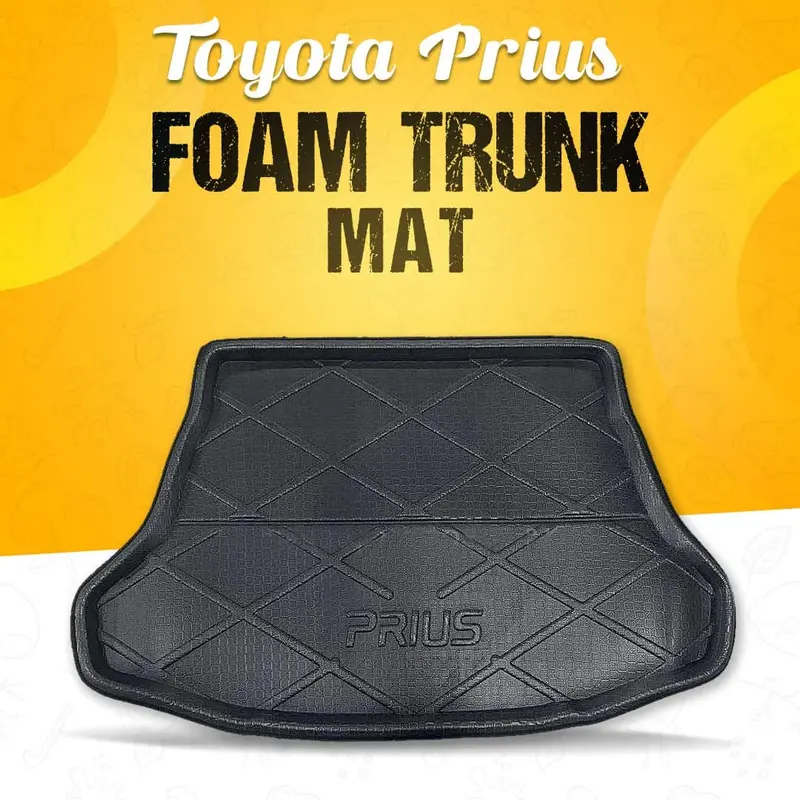 Toyota Prius Foam Trunk Mat Mix Design - Model 2009-2021 1