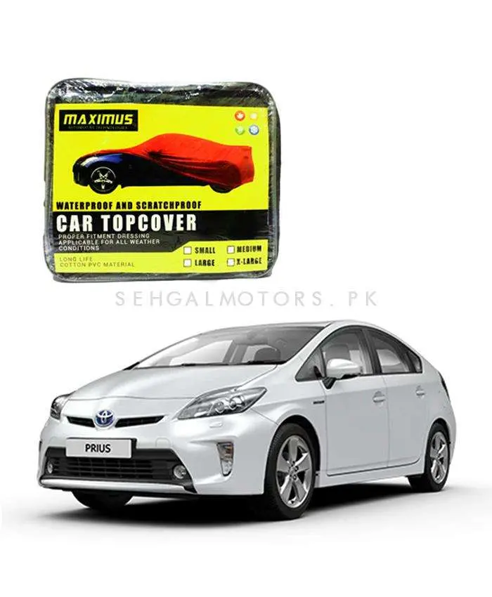 Toyota Prius Maximus Non Woven Top Cover 2009 - 2015 - - Scratchproof And Waterproof - Without Belt 1