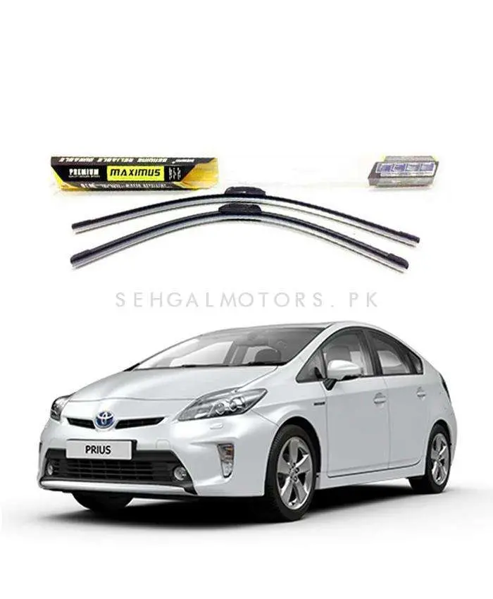 Toyota Prius Maximus Premium Silicone Wiper Blades 2009 - 2017 1