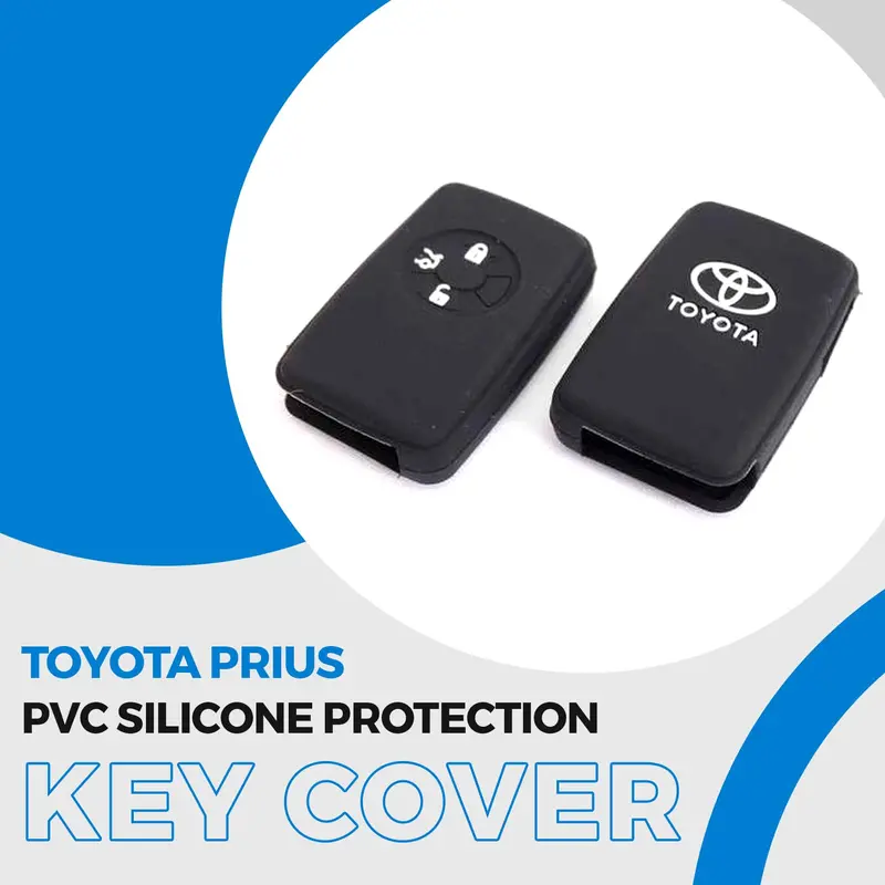 Toyota Prius Pvc Silicone Protection Key Cover 3 Buttons 1