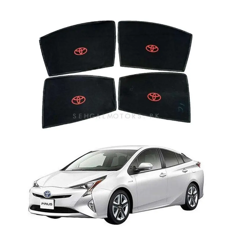Toyota Prius Side Sunshade With Logo 2006 - 2022 - Sun Shade | Parda 1