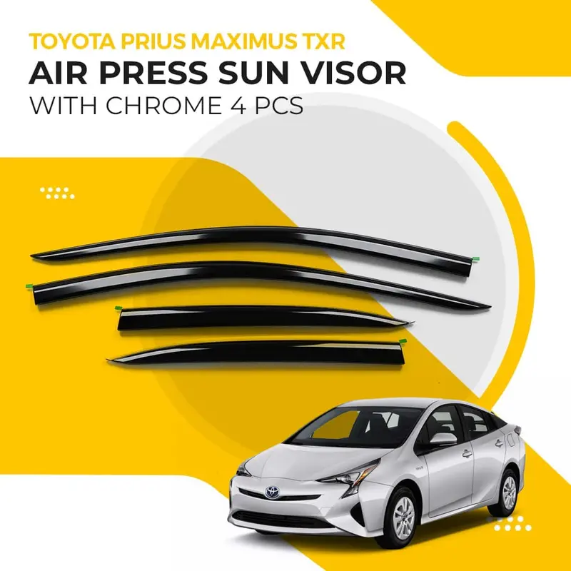 Toyota Prius Txr Air Press Sun Visor With Chrome 2015 - 2018 1