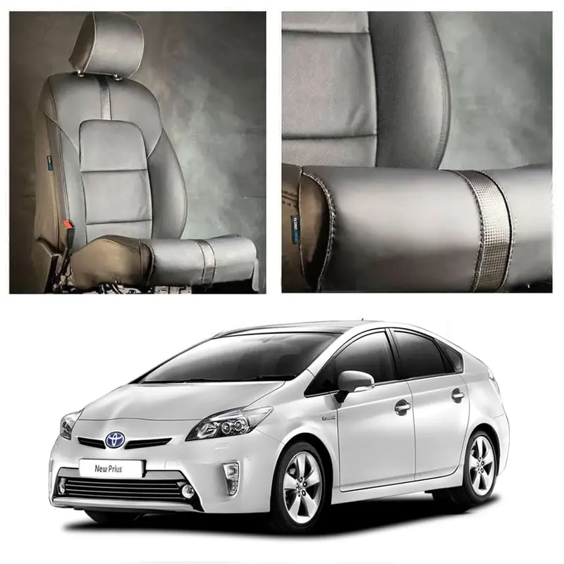 Toyota Prius Type R Black Black Seat Covers 2009 - 2015 1