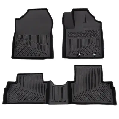 Toyota Raize Tpe Floor Mats (Black) Model: 2022-2024 1