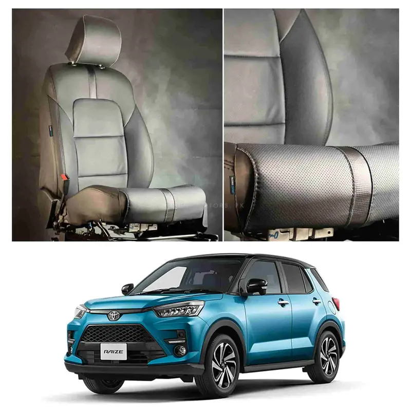 Toyota Raize Type R Black Black Seat Covers 2024 - 2025 1