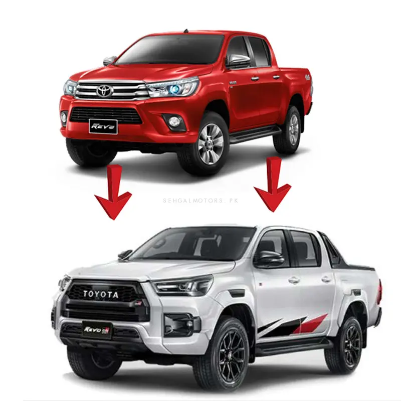 Toyota Revo 2016 To Rocco 2022 Gr Facelift Conversion 1