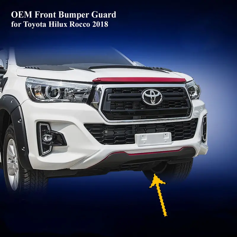 Toyota Revo Front Bumper Diffuser 1