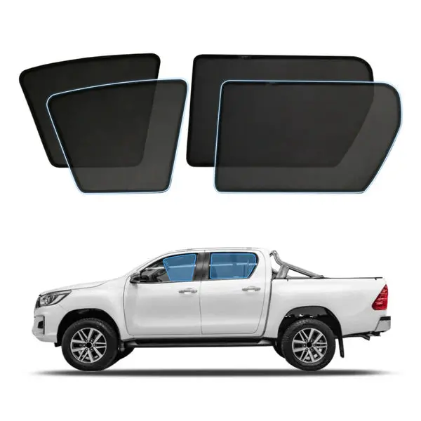 Toyota Revo Magnetic Side Window Sunshades Model: 2017-26 1