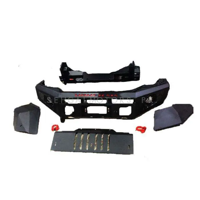 Toyota Revo / Rocco 2016 Hamer Half Bull Bar Single Fog Lamp 2