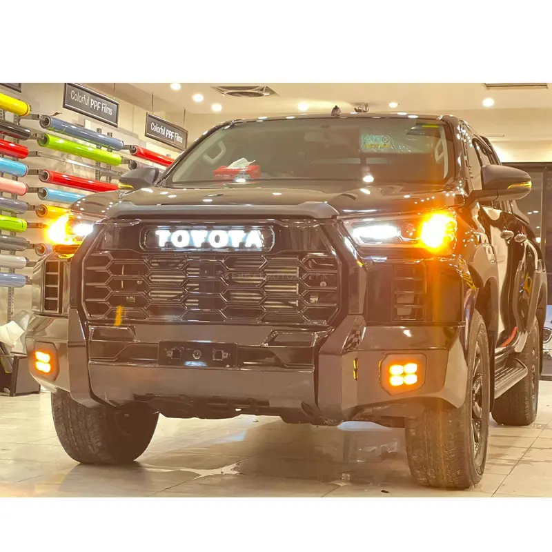 Toyota Revo/Rocco To Tundra Bodykit -Bumper Grille Fog Lamps 2021-2022 1
