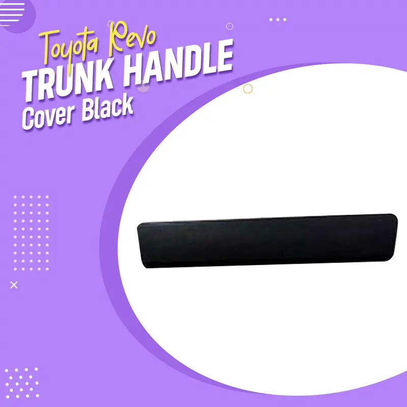 Toyota Revo/Rocco Trunk Handle Cover Black 1