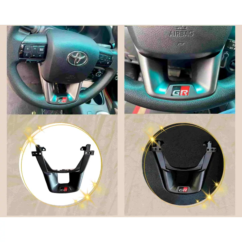Toyota Rocco/Fortuner Steering Wheel Trim Gr Style 1