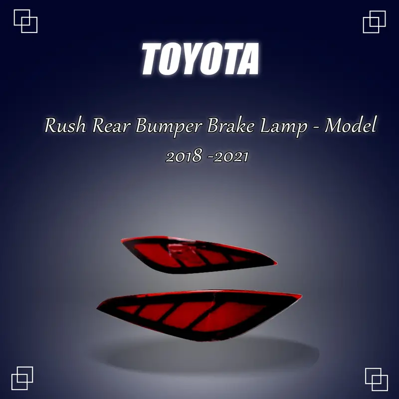 Toyota Rush Back Bumper Third Brake Lamp - Model 2018 -2021 1