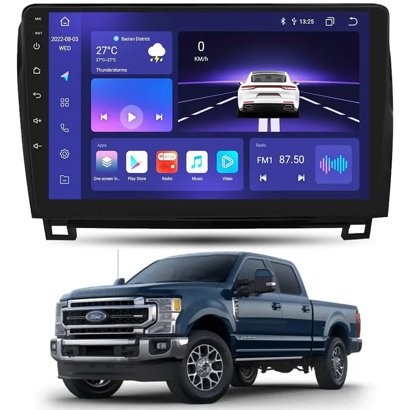 Toyota Tundra Display Casing/Frame With Wiring 1