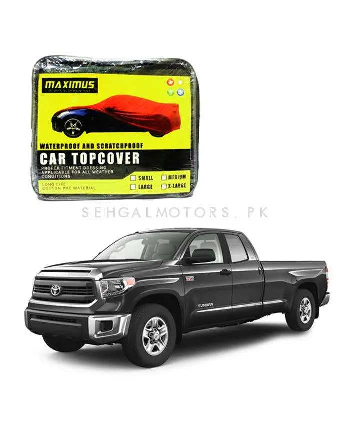 Toyota Tundra Maximus Non Woven Car Top Cover 2007-2013 - - Scratchproof And Waterproof - Without Belt 1