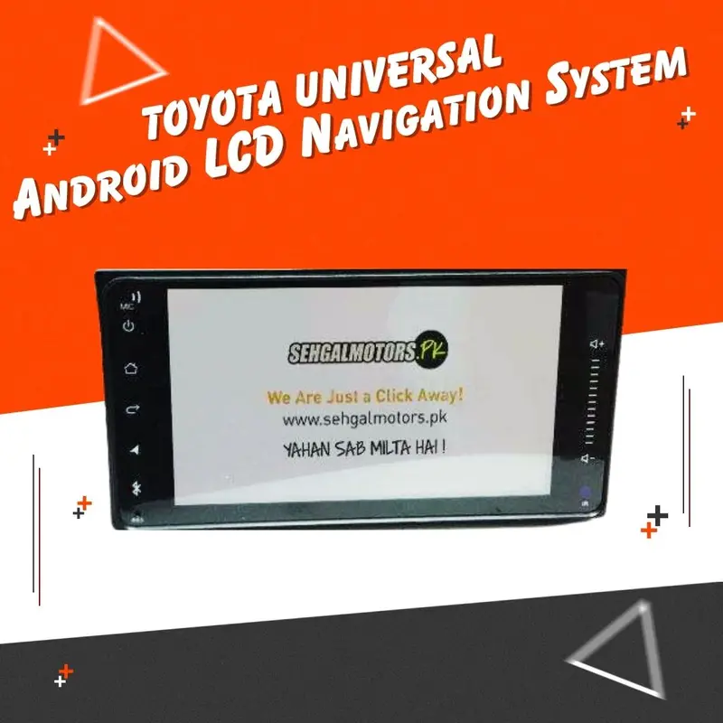 Toyota Universal Android Lcd Black 1