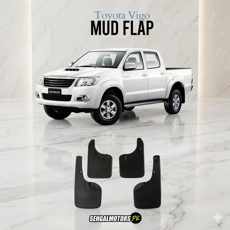 Toyota Vigo Mud Flaps 4 Pcs 2005 - 2015 1