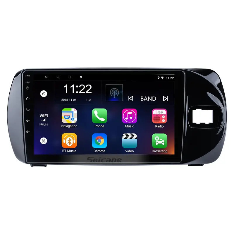 Toyota Vitz Android Lcd Black 9 Inches 2018 - 2024 1