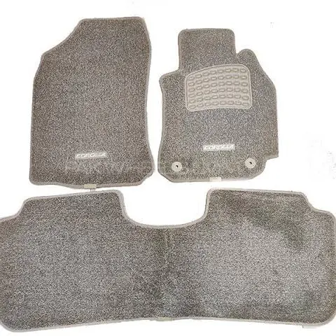 Toyota Vitz Carpet Floor Mat Black 3Pcs Model 2012 - 2016 Local 1