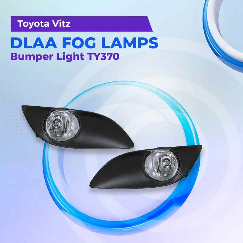 Toyota Vitz Dlaa Fog Lamps Bumper Light Ty370 1