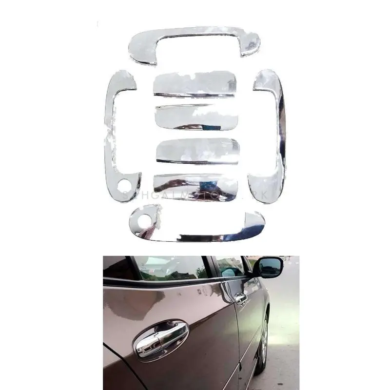 Toyota Vitz Electroplated Chrome Handle Covers - Model 2004-2011 2